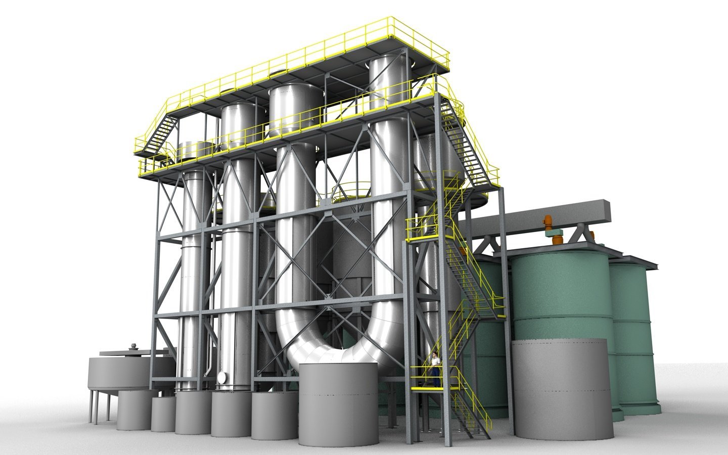 CLEAN-IX® (金属回收) 2 Resin In Pulp Plant 1